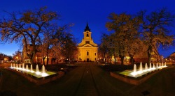 Nádi Boldogasszony katolikus templom - Gyula Harruckern tér